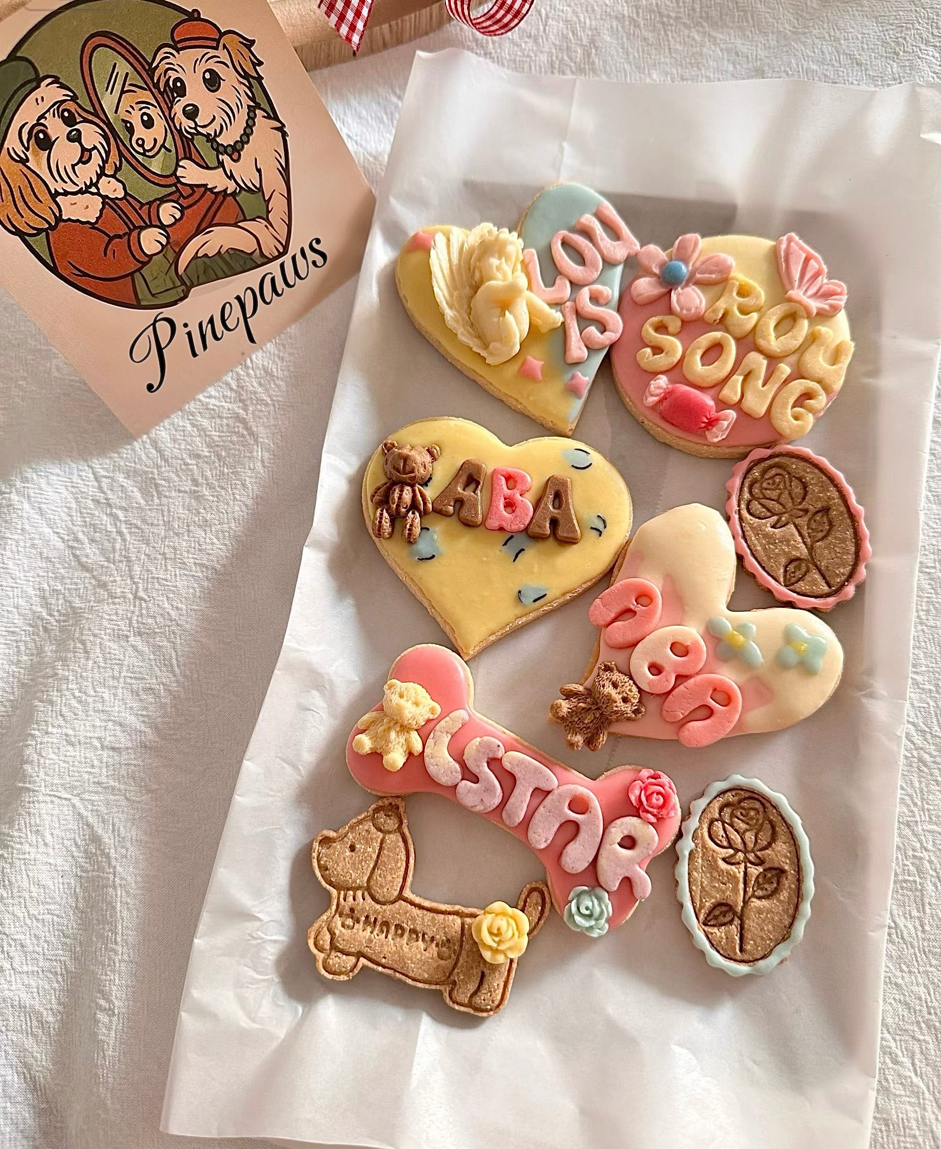 Handmade Pet Topping Biscuits - Yellow 🌼💛