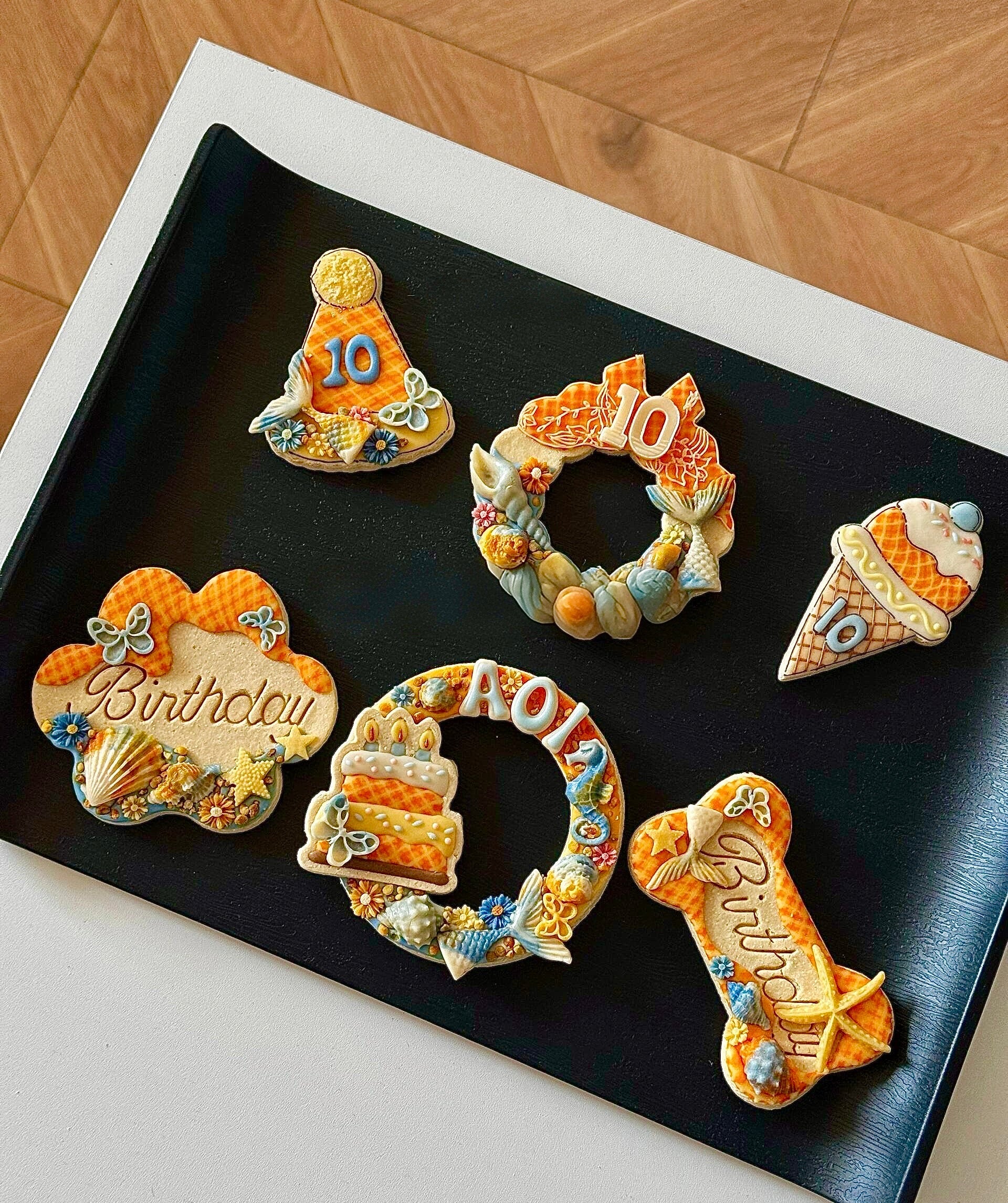 Orange Birthday Series 🍊🐳