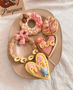 Handmade Pet Topping Biscuits - yello purple 🌼🫐