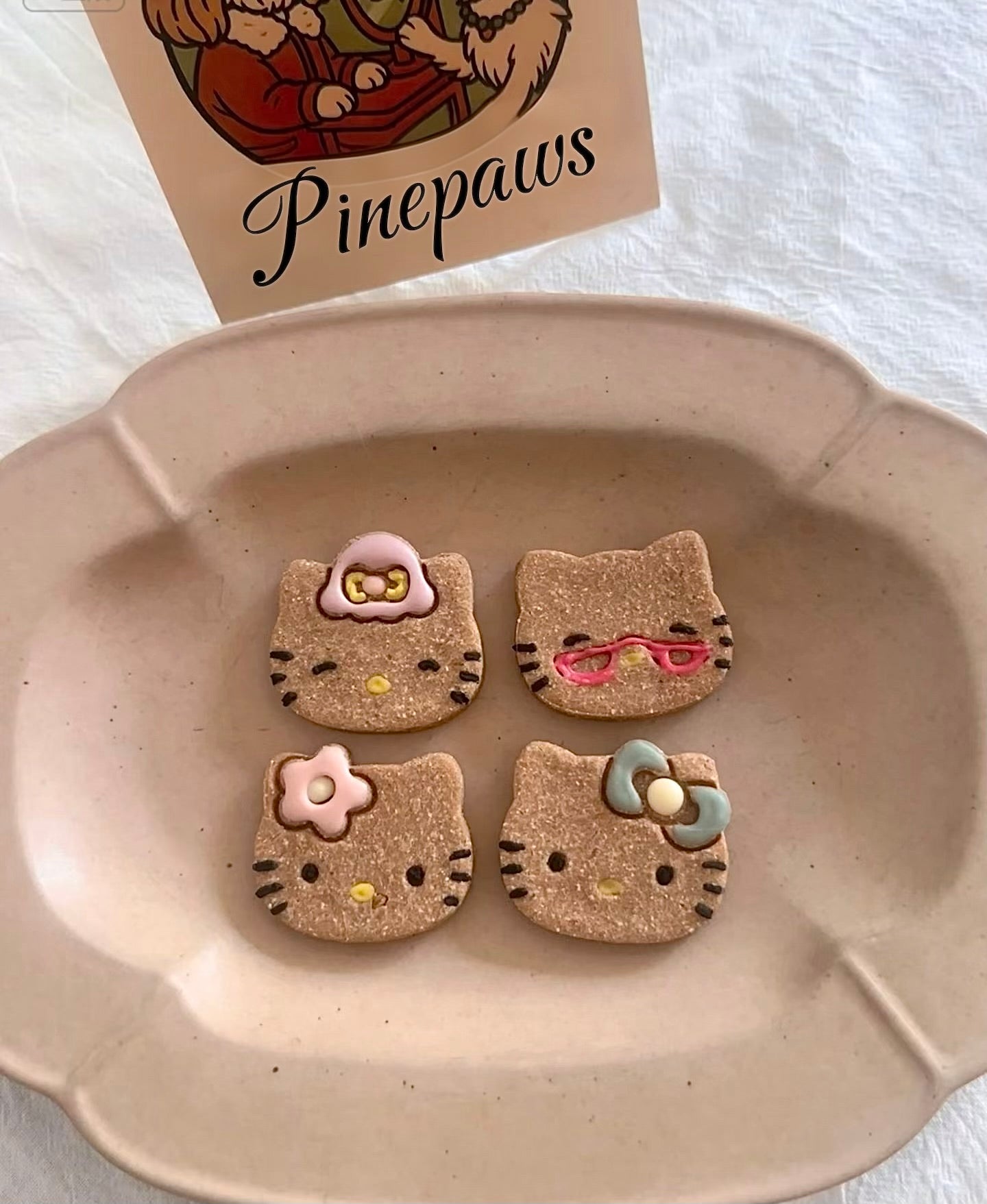 Handmade Pet Topping Biscuits - Pink💗🎀