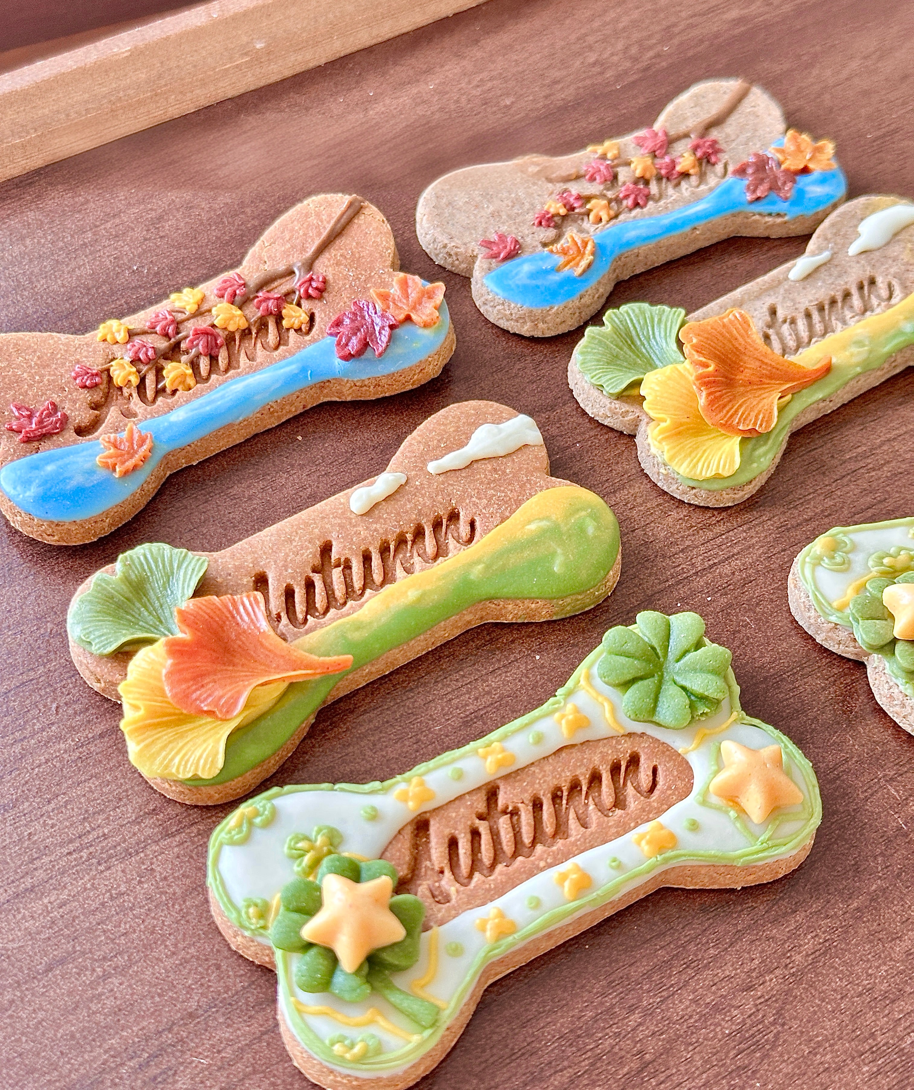 Handmade Pet Topping Biscuits - Autumn Series 🍂