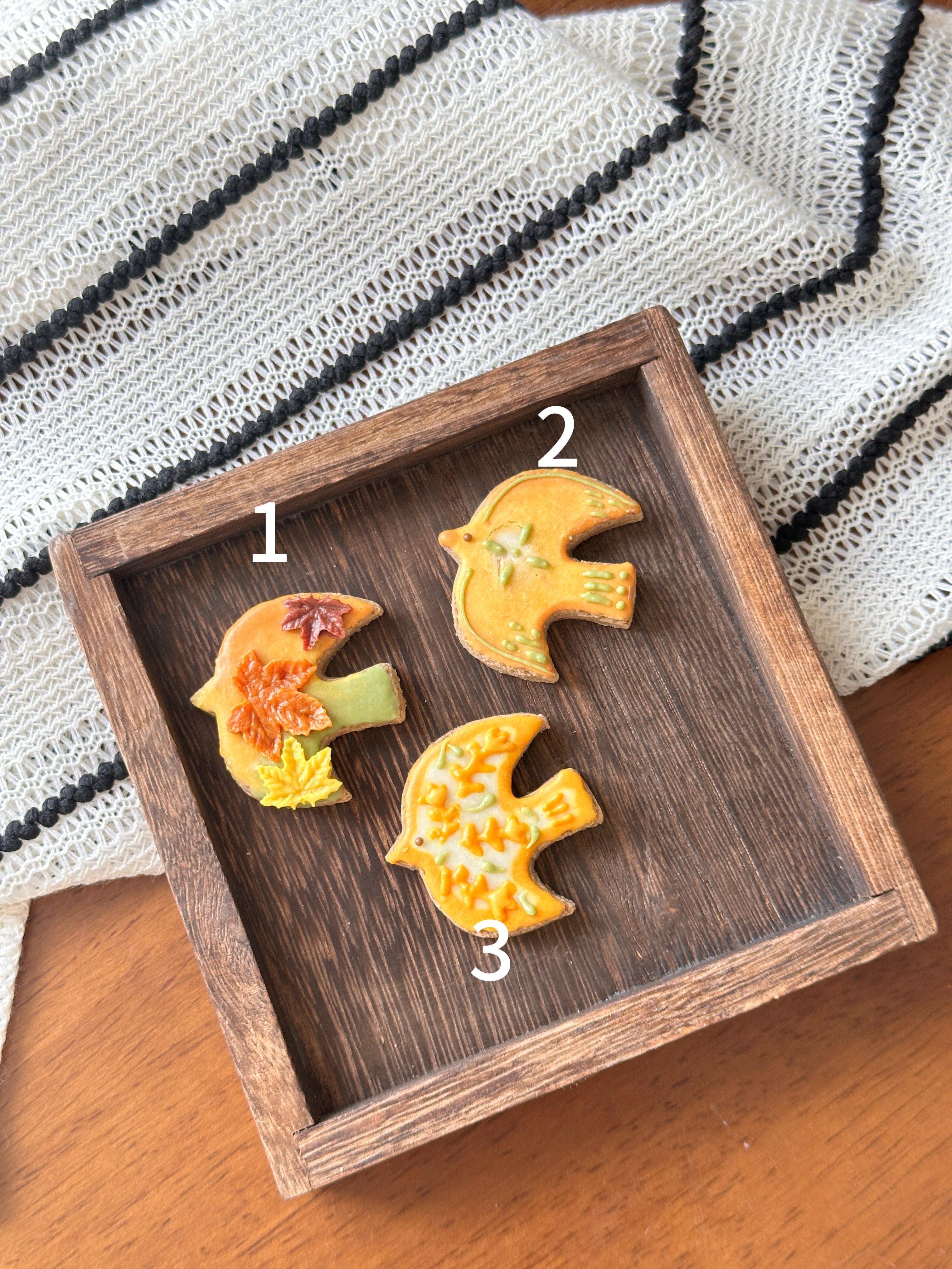 Handmade Pet Topping Biscuits - Autumn Series 🍂