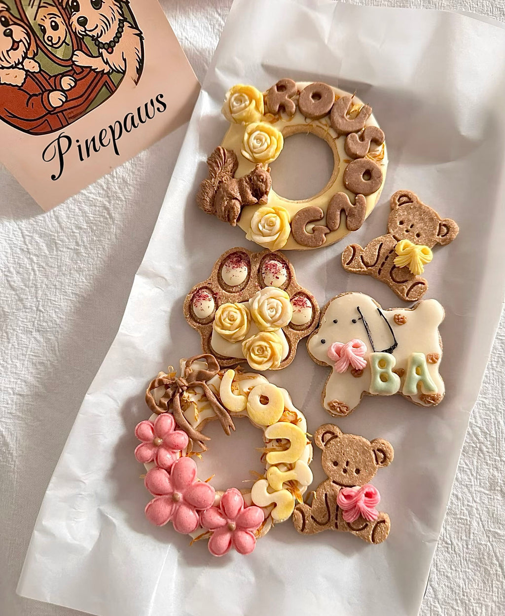Handmade Pet Topping Biscuits - Yellow 🌼💛