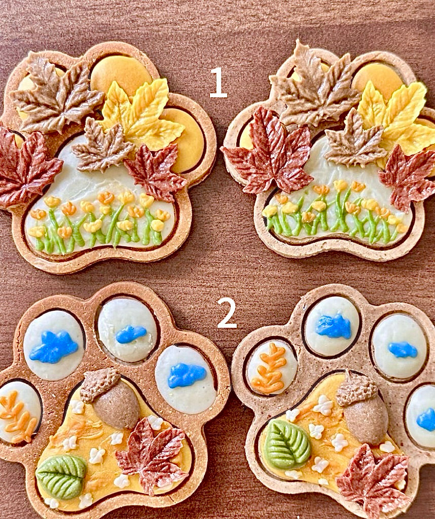 Handmade Pet Topping Biscuits - Autumn Series 🍂