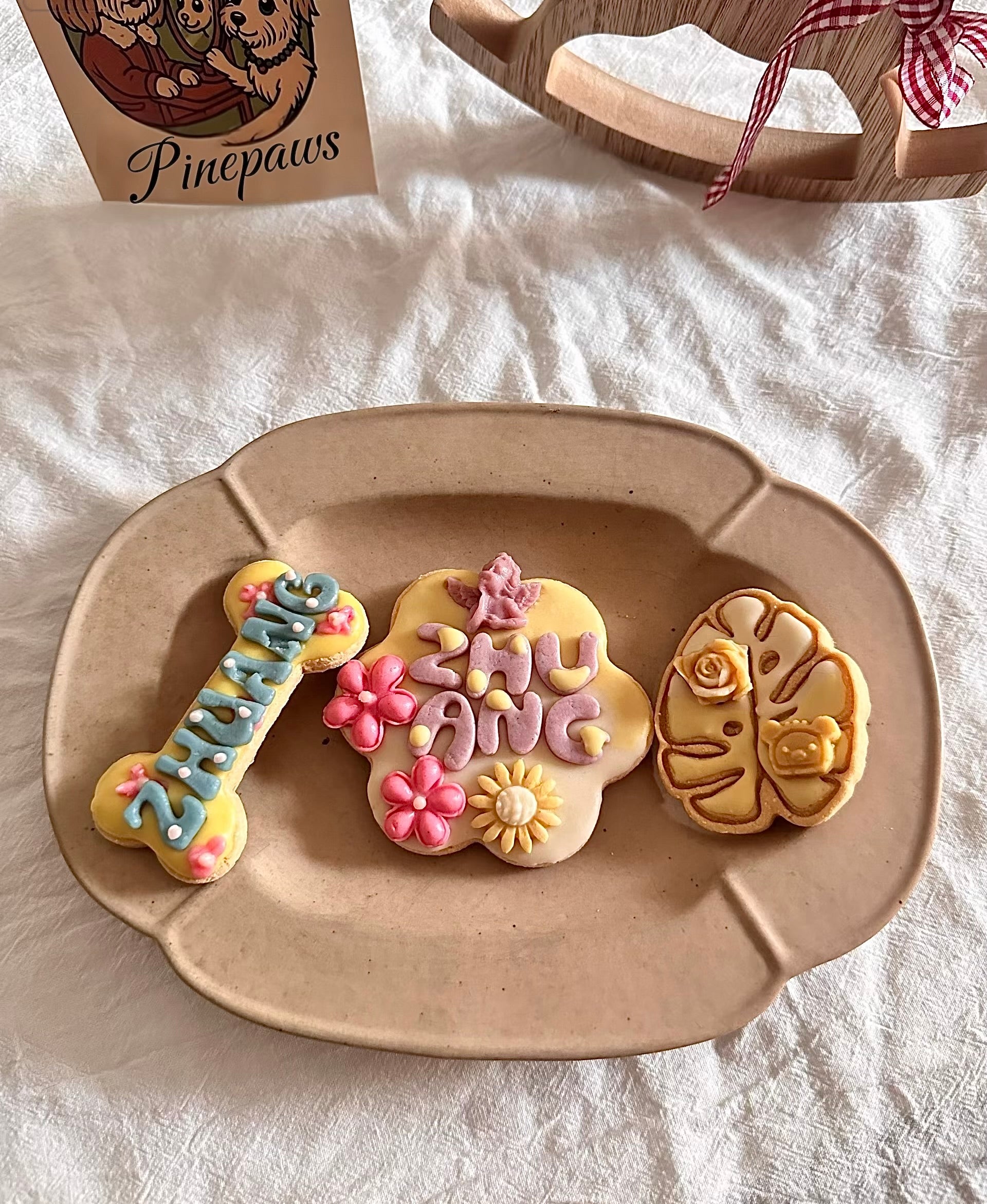 Handmade Pet Topping Biscuits - Yellow 🌼💛