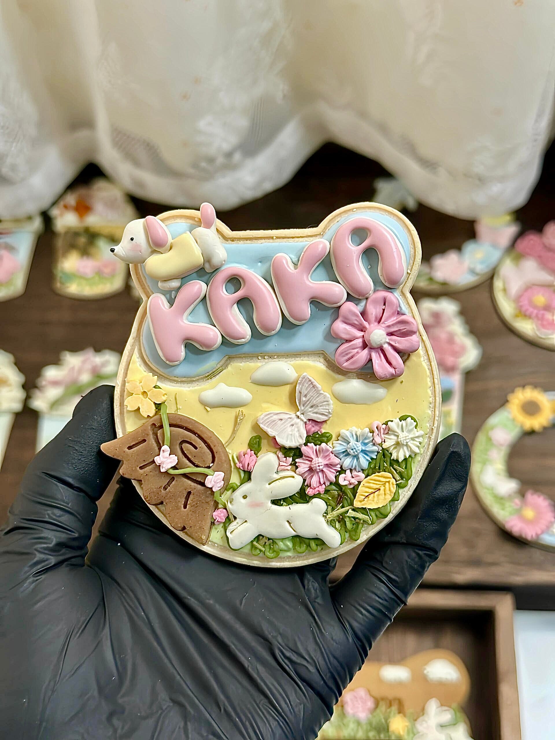 Handmade Pet Topping Biscuits - Flower Series 🌼🌸