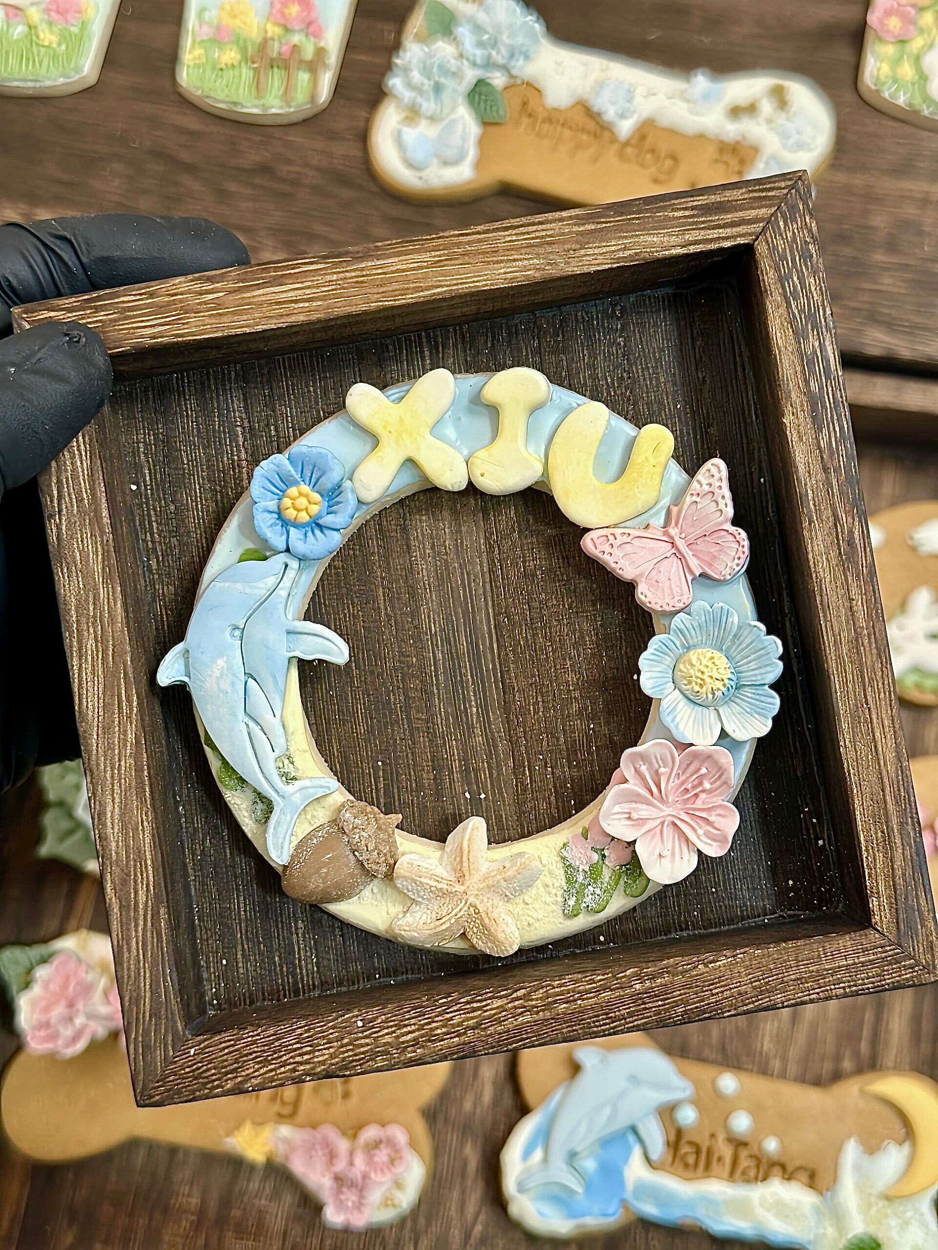 Handmade Pet Topping Biscuits - Flower Series 🌼🌸